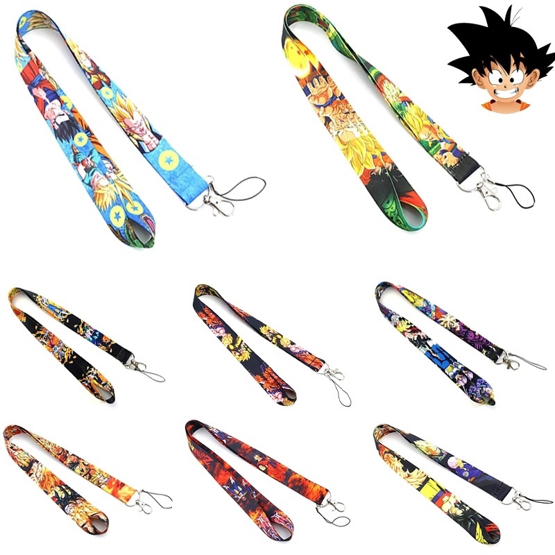 Anime Dragon Ball Z Lanyards Personality Lanyard Creative Neck Strap For Keys Id Card Jewelry