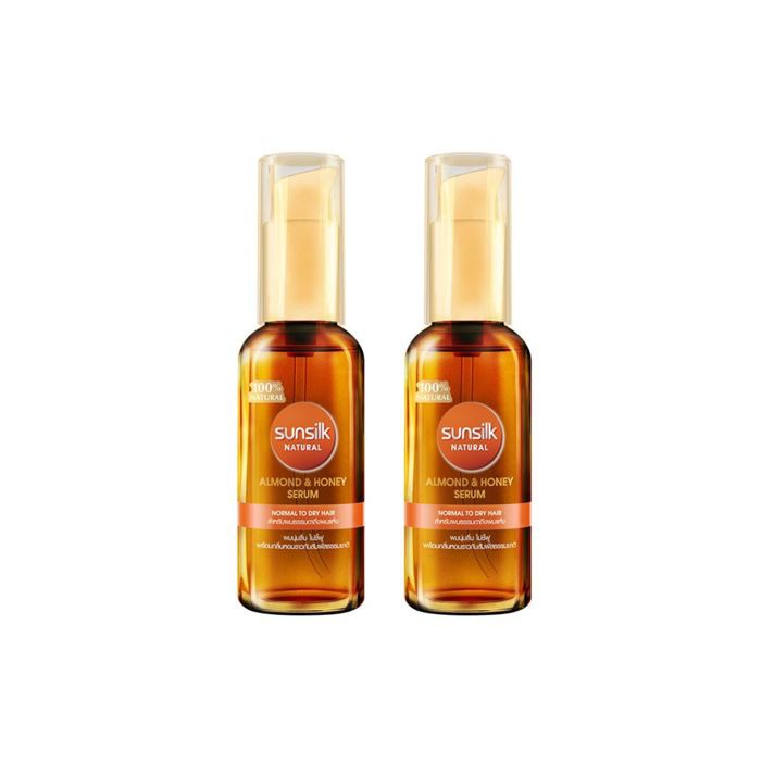 ส่งฟรี SUNSILK NATURAL Almond Honey Serum 45 ml. (2 Bottles) UNILEVER