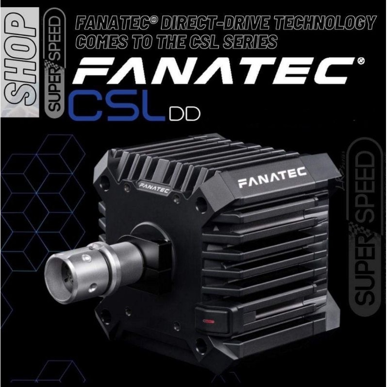 Fanatec CSL DD ฐานพวงมาลัย Direct Drive (5NM) และ ฐาน Wheel Base CSL Elite , Club Sport V2.5