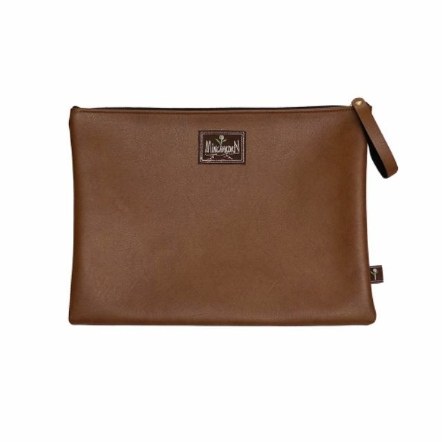 Brown Big Clutch bag Shopee Thailand