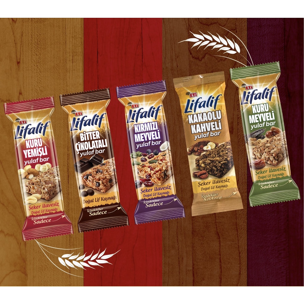 Lifalif Dried Fruits Cereal Bar Shopee Thailand