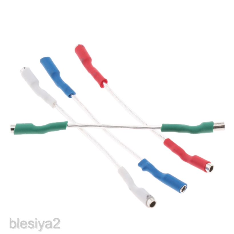 4 Pieces Premium Turntable Phonograph Wires Stereo Cartridge Headshell