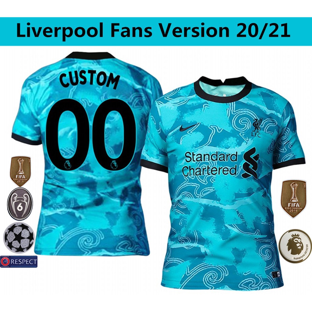เสื้อฟุตบอล Liverpool Jersey 20/21 Grade Aaa Size S4xl สําหรับผู้ชาย