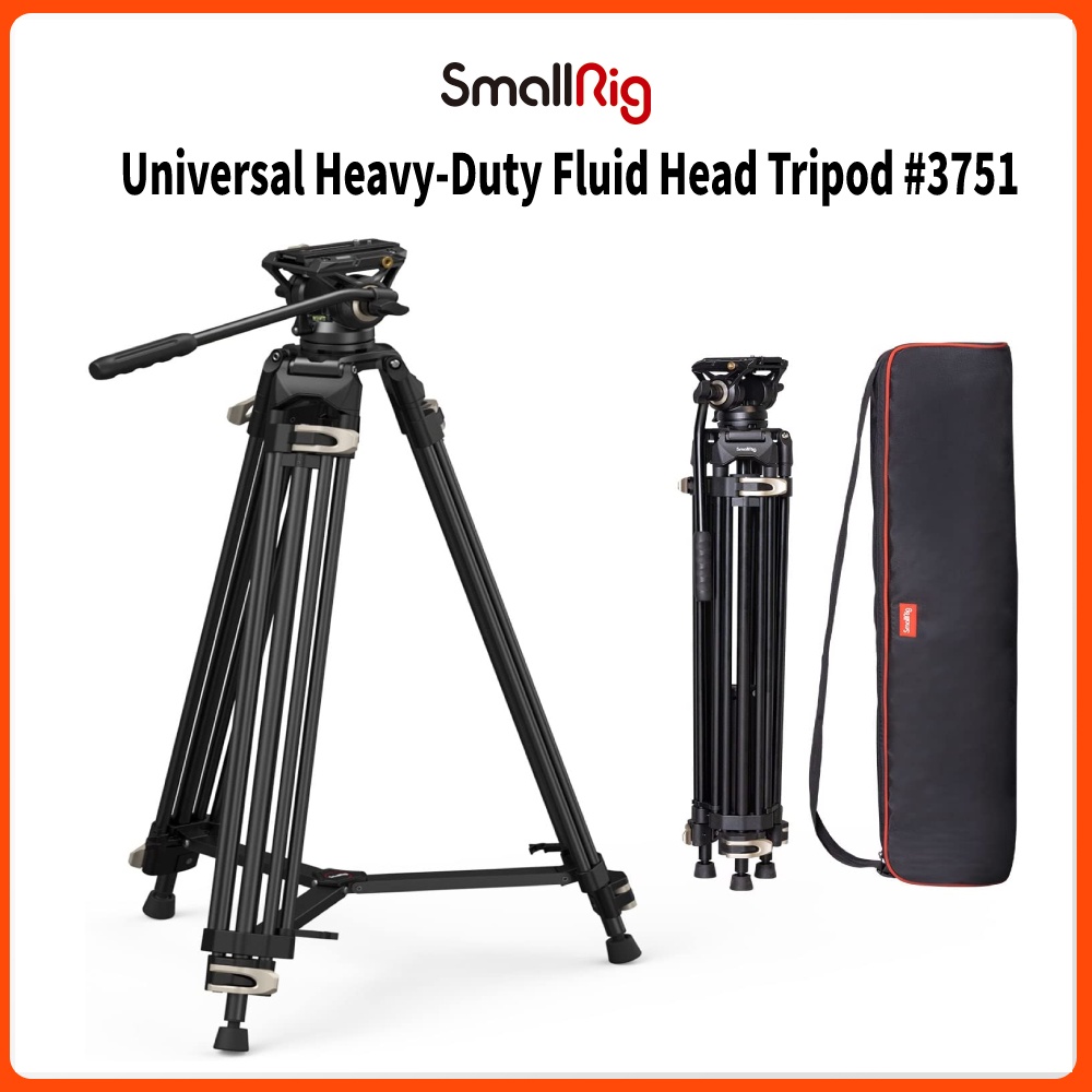 SmallRig AD01 Video Tripod System 73 Heavy Duty Tripod with 360 Degree