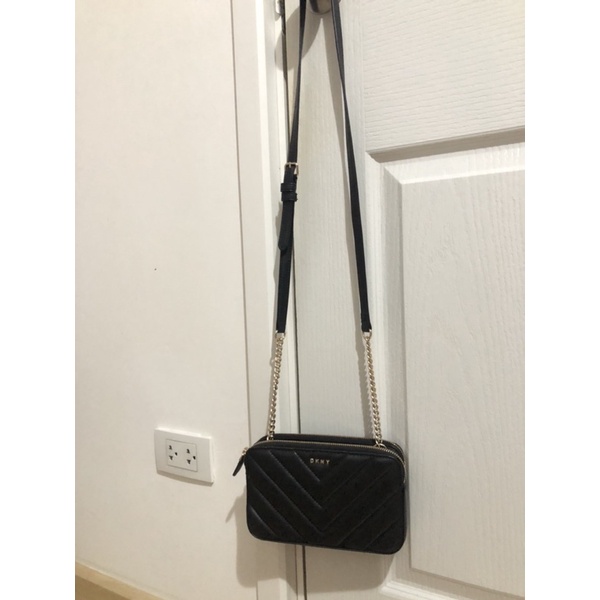 DKNY(มือสอง)Veronica crossbody bag 2zip Shopee Thailand