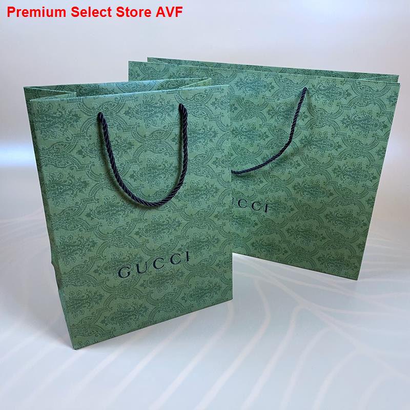 Premium Select Store AVFGucci Gucci Green Paper Bag น้ำหอม ลิปสติก Gift