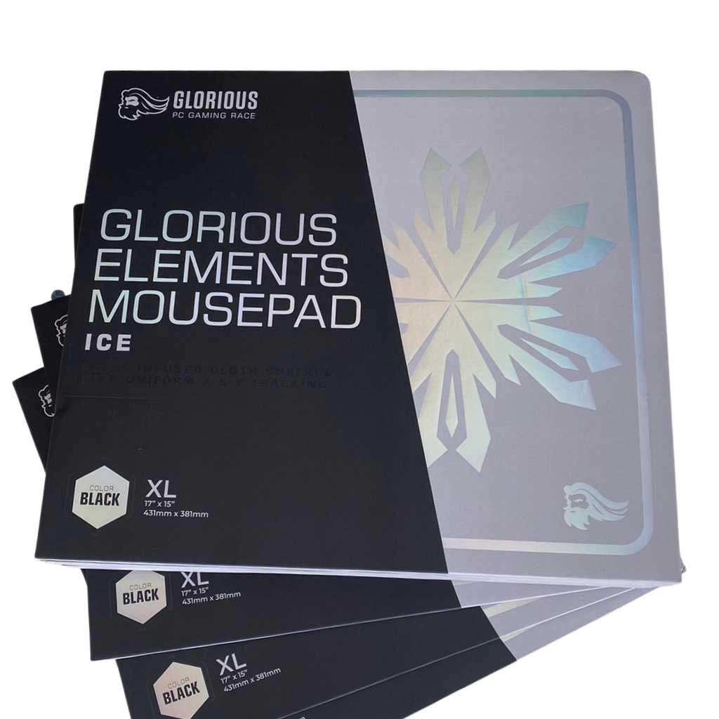 Glorious Mousepad ELEMENTS ICE XL ของใหม่ มือ1 Shopee Thailand