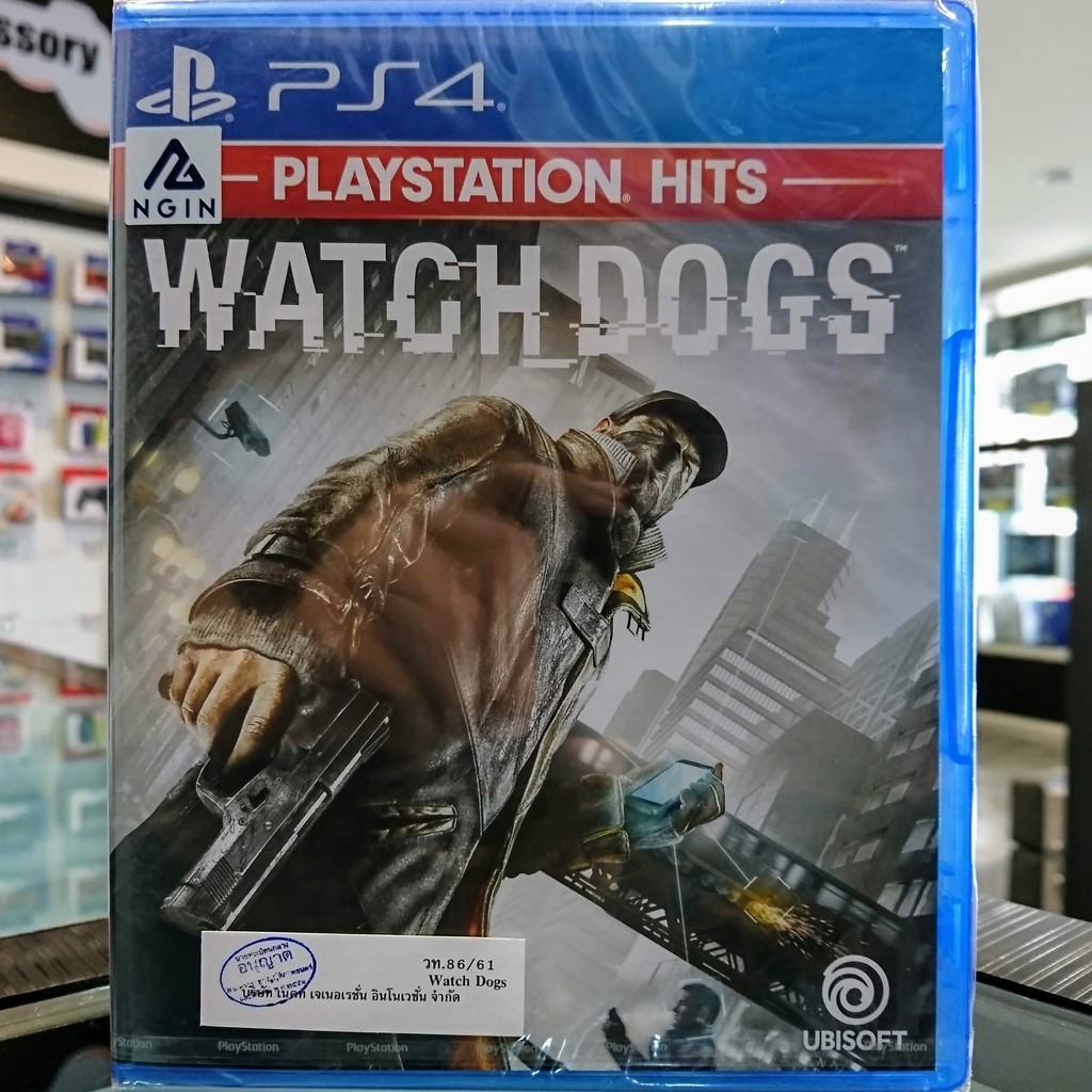 (ภาษาอังกฤษ) มือ1 Watch Dogs แผ่นเกม PS4 แผ่นPS4 (Watch Dogs Watch Dog