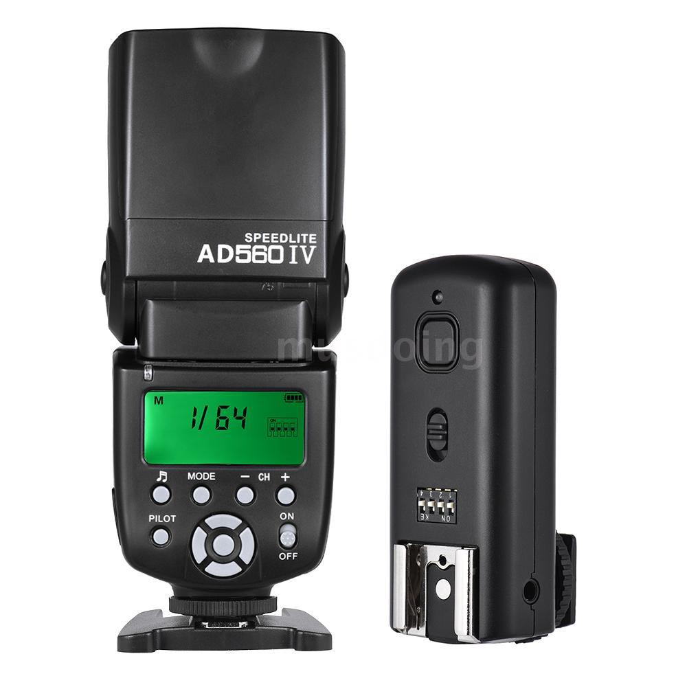 readyAndoer AD560 IV 2.4G Wireless Universal Oncamera Slave Speedlite