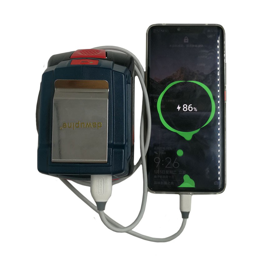 ∏USB Adapter Lithium Battery Converter Charger GAA18V24 For Bosch 14