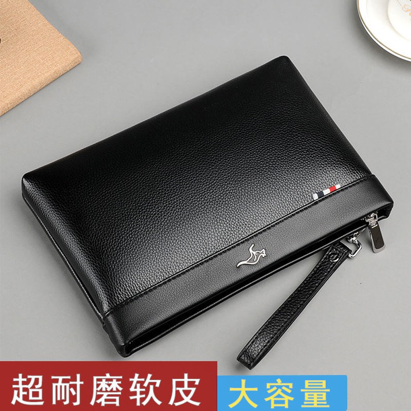 [Loss impulse] Barnoroo Kangaroo Men s Clutch Large Capacity Casual Bag