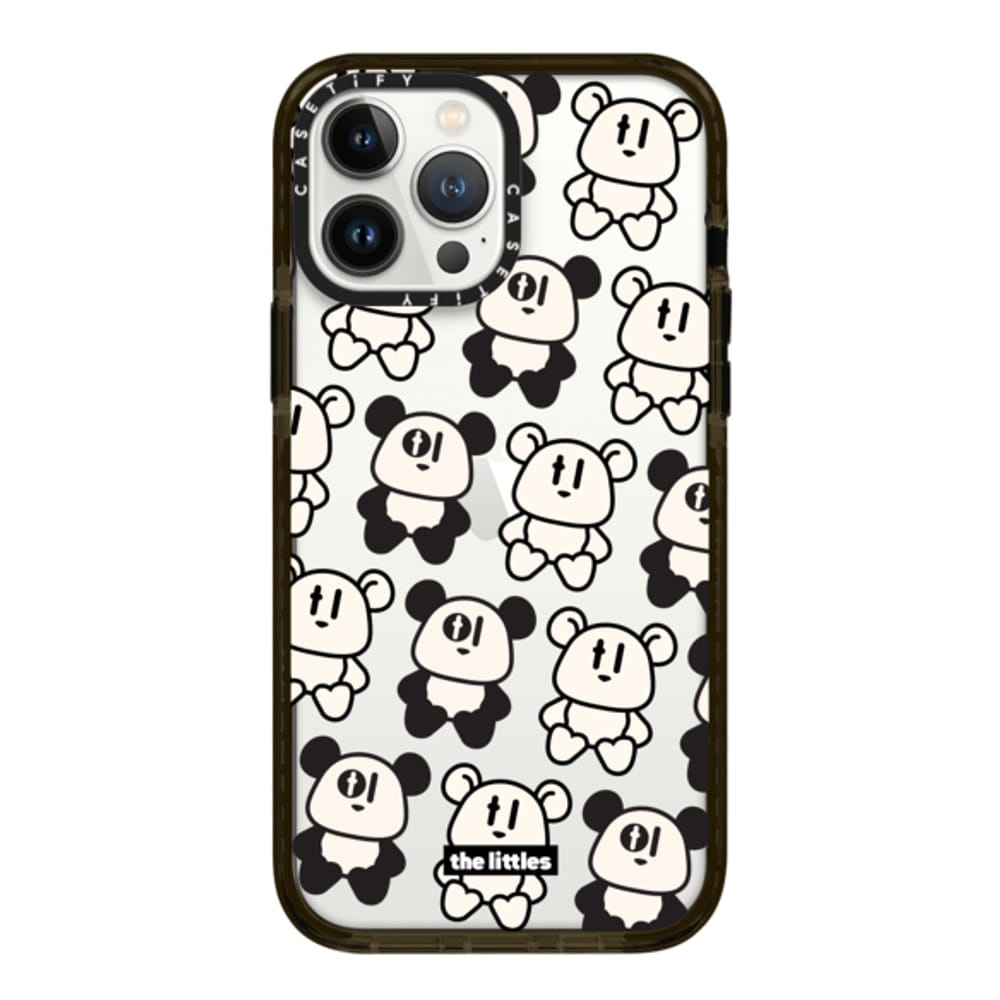 Casetify TL Bear Case 13 Pro Max Impact Case Color Clear Black [13PM