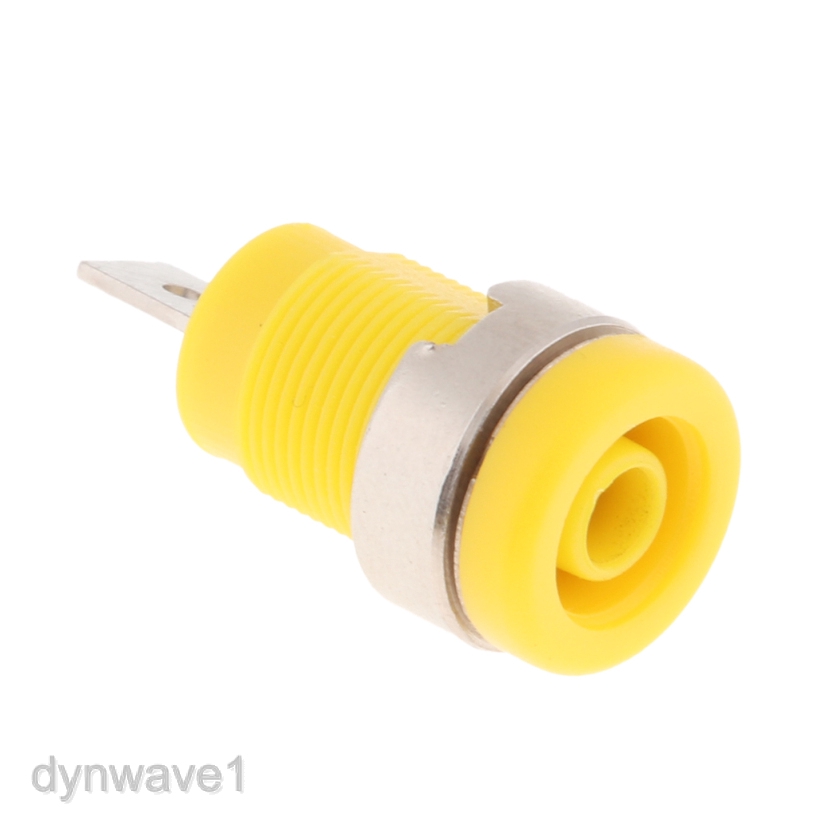 5 ชิ้น 4 มม. Banana Jack Binding Post Nut สำหรับมัลติมิเตอร์ Banana