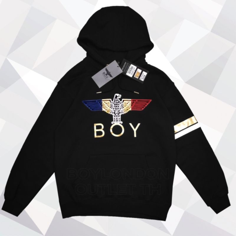 BOY LONDON HOODIE รหัส B93HD1401U Black Gold boylondonoutlet.th