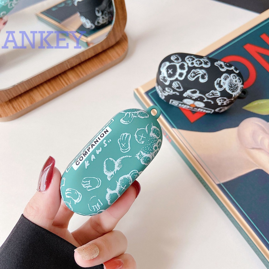 Sony WF1000XM4 black Sesame Street Kaws Earphone Silicone Case Earbuds