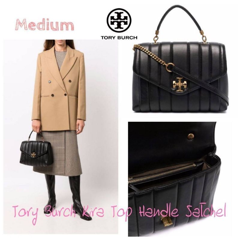 TORY BURCH Kira Top Handle Satchel Shopee Thailand