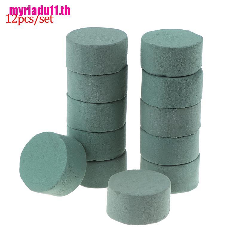 Mrth12pcsset Wedding DIY Craft Floral Foam Absorb Water Flower Paste