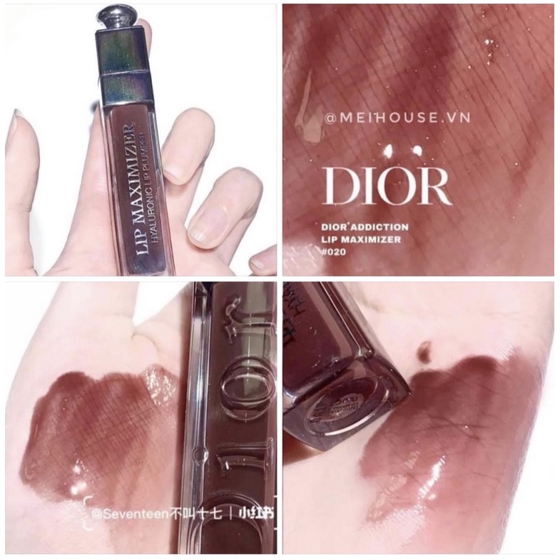 พร้อมส่ง Dior Addict Lip Maximizer Plumping Gloss สี 020 Mahogany แท้