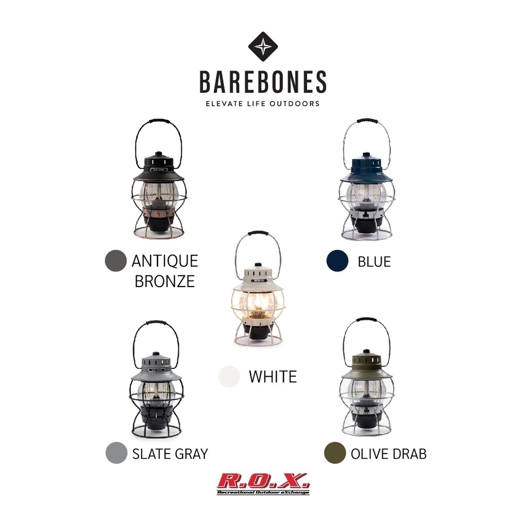 BAREBONES RAILROAD LANTERN ตะเกียง LED ตะเกียงแคมป์ปิ้ง Shopee Thailand