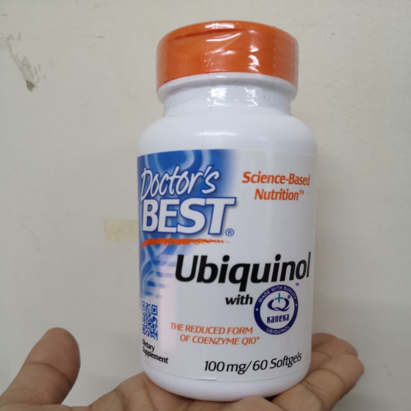 Super Ubiquinol CoQ10 100 mg Ubiquinol 200 mg Doctor's Best, Ubiquinol