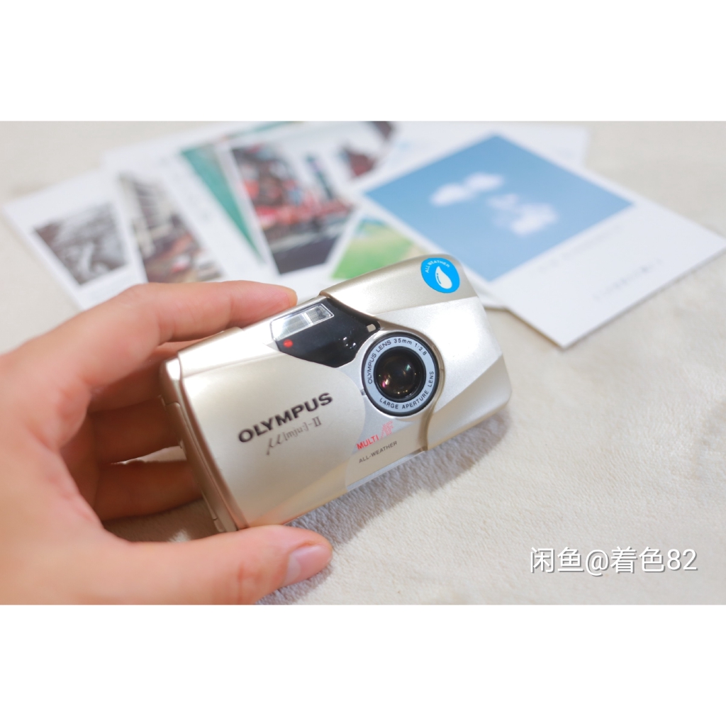 Olympus U2 film camera fixed focus automatic screen red machine Olympus