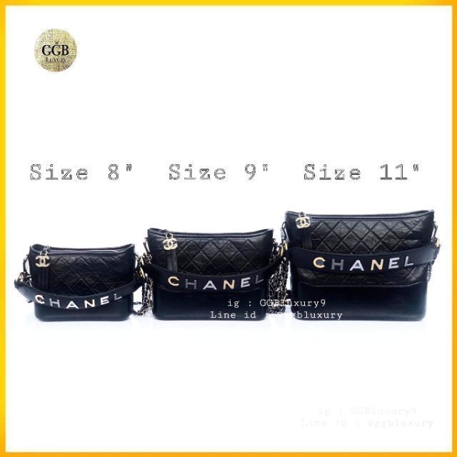Brand New!!! น้องใหม่มาแรง Chanel Gabrielle Medium size full set price