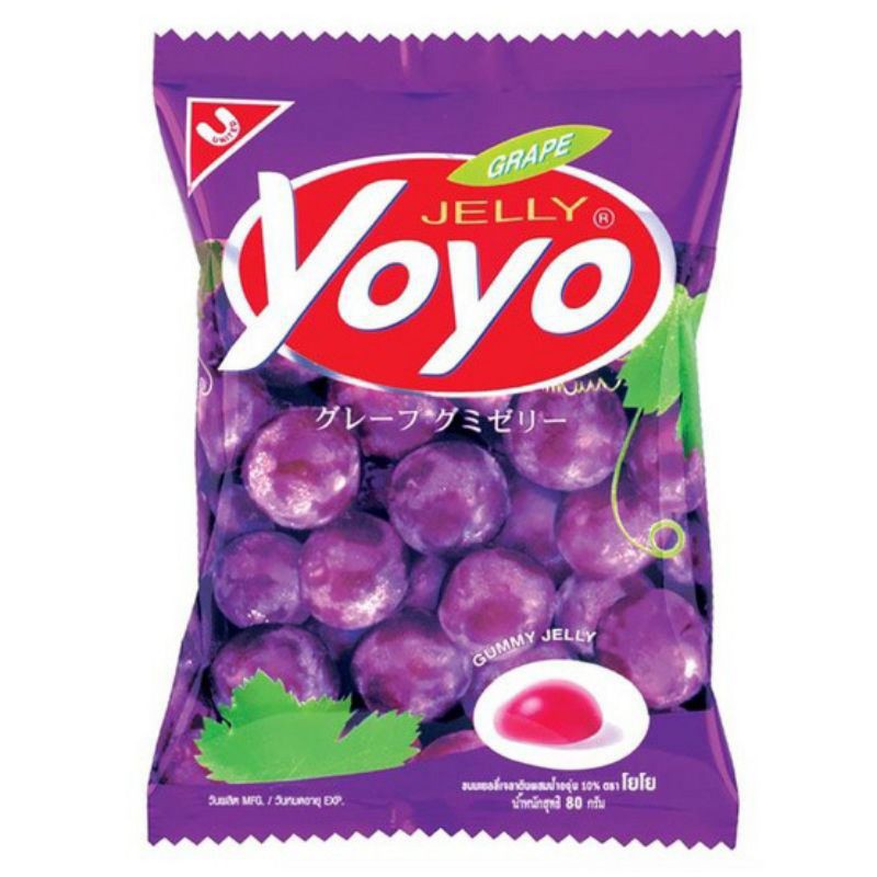 YoYo Jelly 80 กรัม โยโย่เยลลี่ หลากหลายรส สามารถเลือกรสได้เลยค่ะ