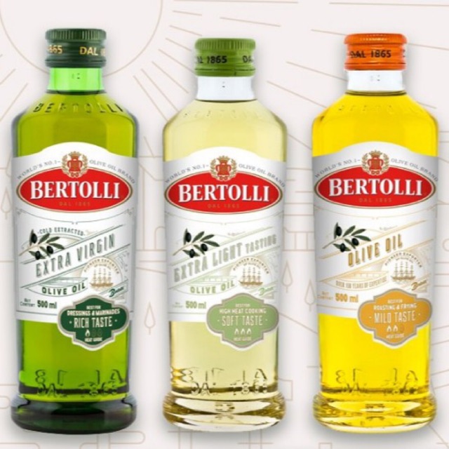 Olive oil Bertolli น้ำมันมะกอก100 500ml ThaiPick