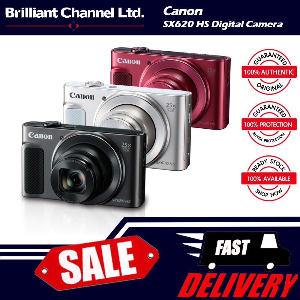 Canon PowerShot SX620HS Digital Camera SX620 HS กล้องดิจิตอล Sx 620 Hs