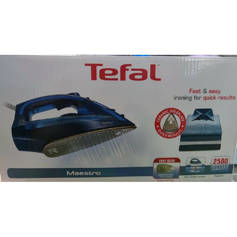 เตารีดไอน้ำ TEFAL รุ่น FV1848 270 ml. hatari_victor ThaiPick