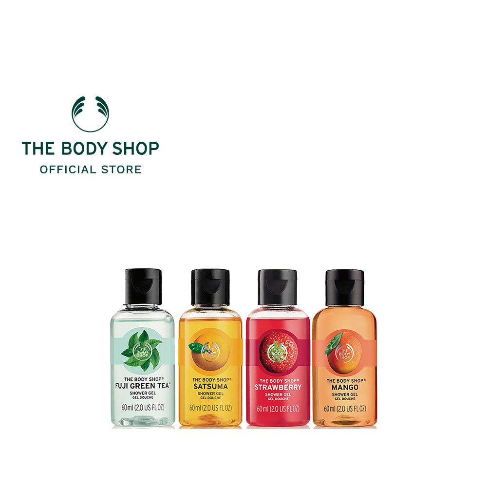 THE BODY SHOP SHOWER GEL TRAVEL SIZE เดอะบอดี้ ช็อป ชาวเวอร์ เจล ขนาด