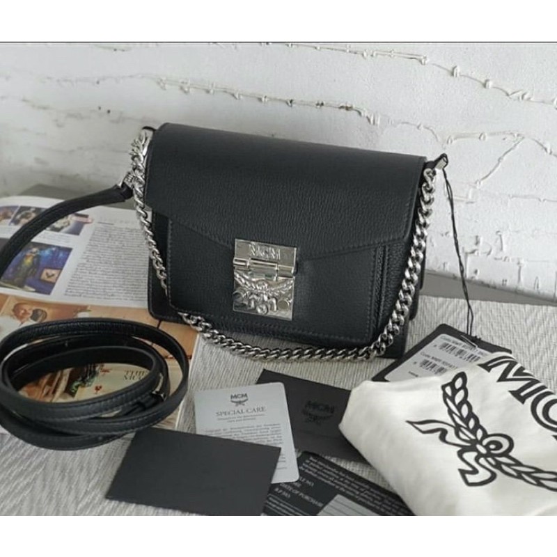 MCM แพททิเซีย Mini Bag ( Made in Italy) Shopee Thailand