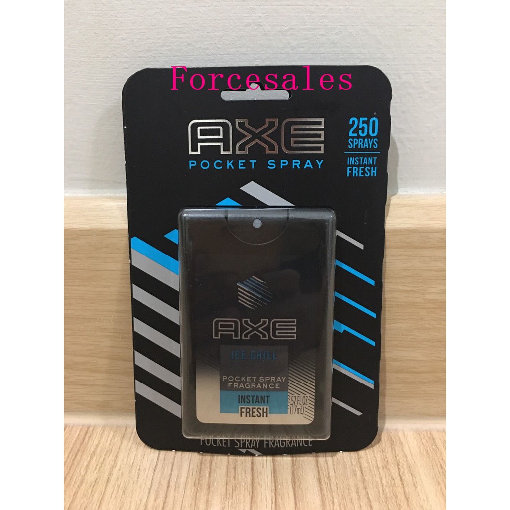 AXE POCKET SPRAY Ice Chill Fresh 17 ml แอ๊กซ์ พอคเก็ท