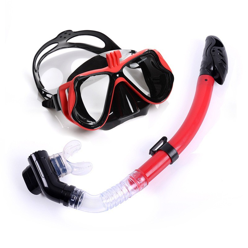 Camera Mount Diving Mask Oceanic Scuba Snorkel Swimming Goggles Glasses