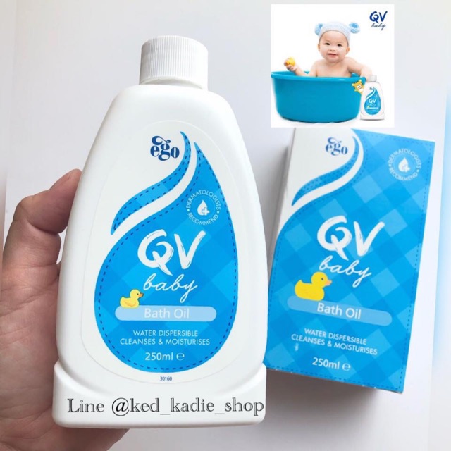 QV Baby Bath Oil น้ำมันออยด์อาบน้ Shopee Thailand