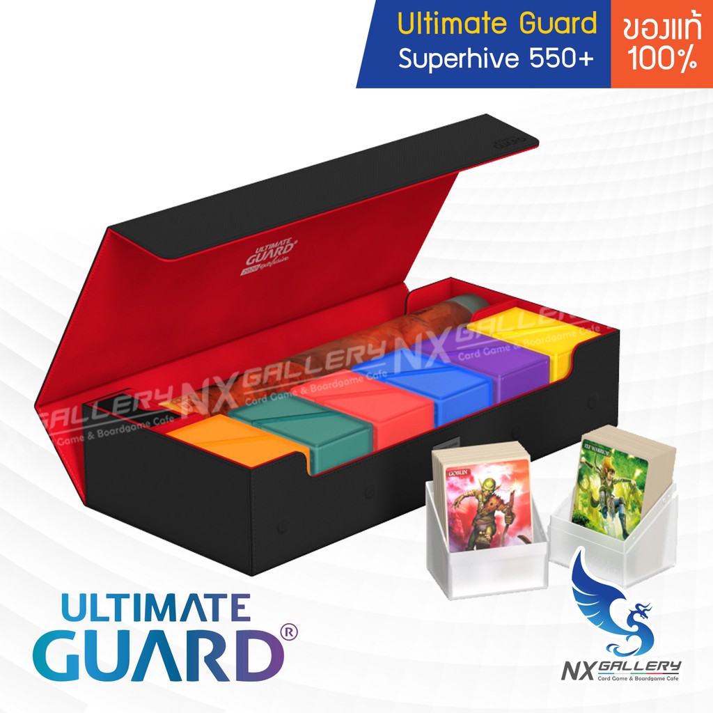 [Ultimate Guard] SuperHive 550+ กล่องเก็บการ์ด 550+ (สำหรับ โปเกมอน