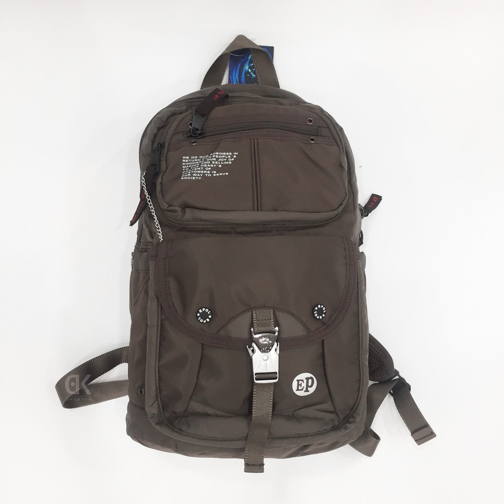 กระเป๋าเป้ Epol Backpack 13นิ้ว , 15นิ้ว Brown Shopee Thailand