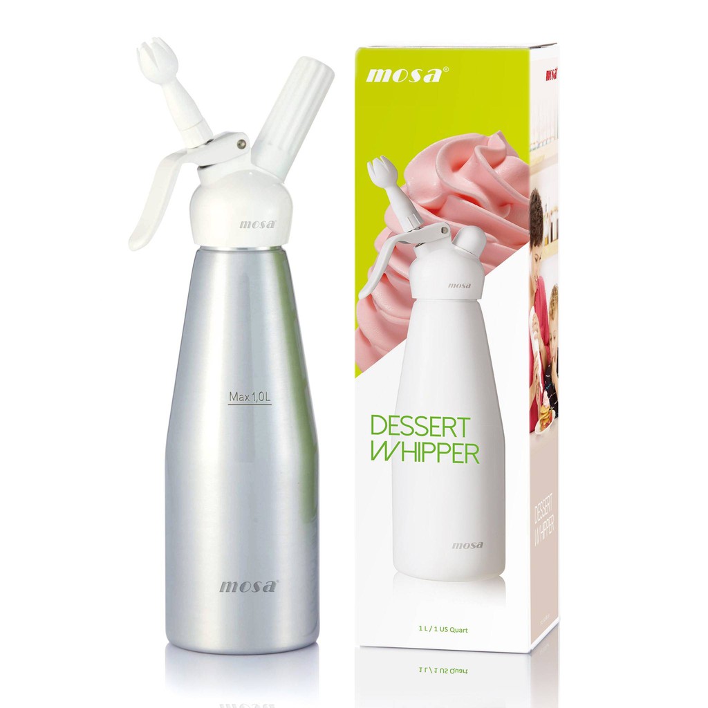 กระบอกวิปครีม MOSA Aluminum Cream Whipper 1L Shopee Thailand