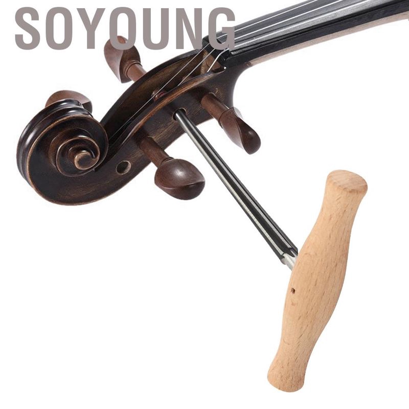 Violin Peg Hole Reamer 130 Taper with Wood Handle for 3/4 4/4 Violins