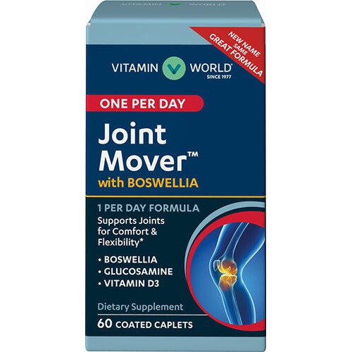ทานแค่วันละ 1 เม็ด Vitamin World Joint Mover Glucosamine with Boswellia