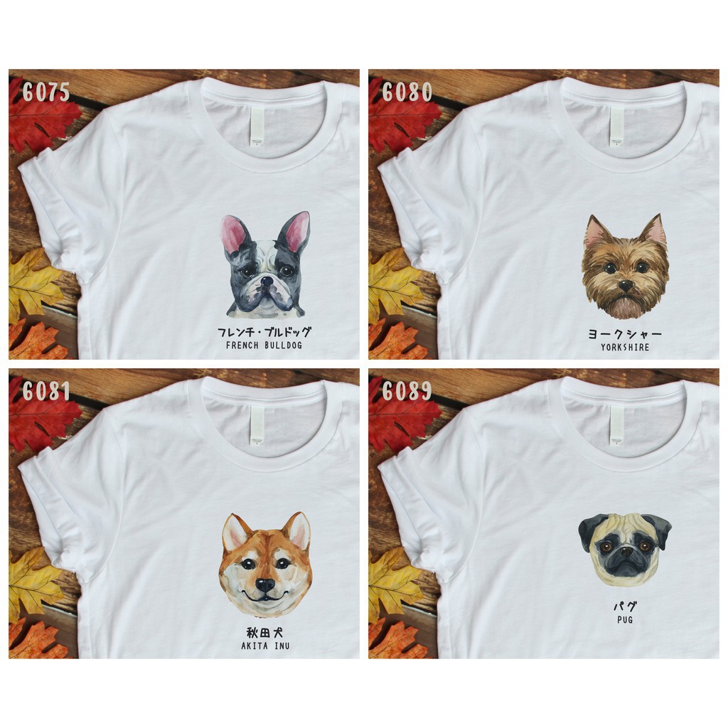 Dog Breeds Tshirt 60716090 (แจ้งลายในแชท) lfudy8j3emga7