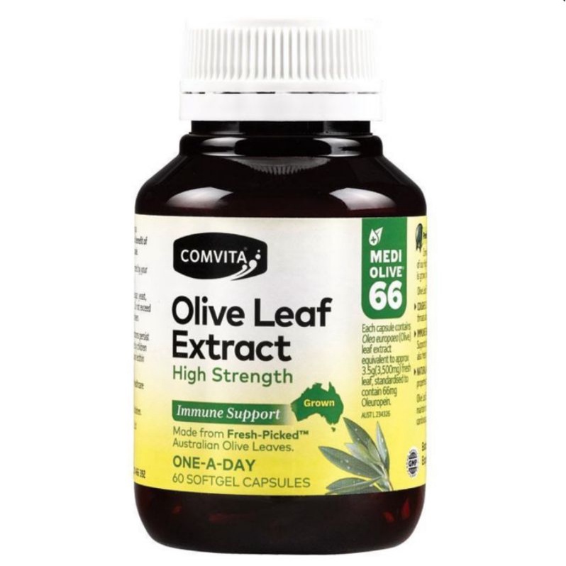 PREORDER COMVITA Olive Leaf Extract High Strength 60 เม็ด Shopee