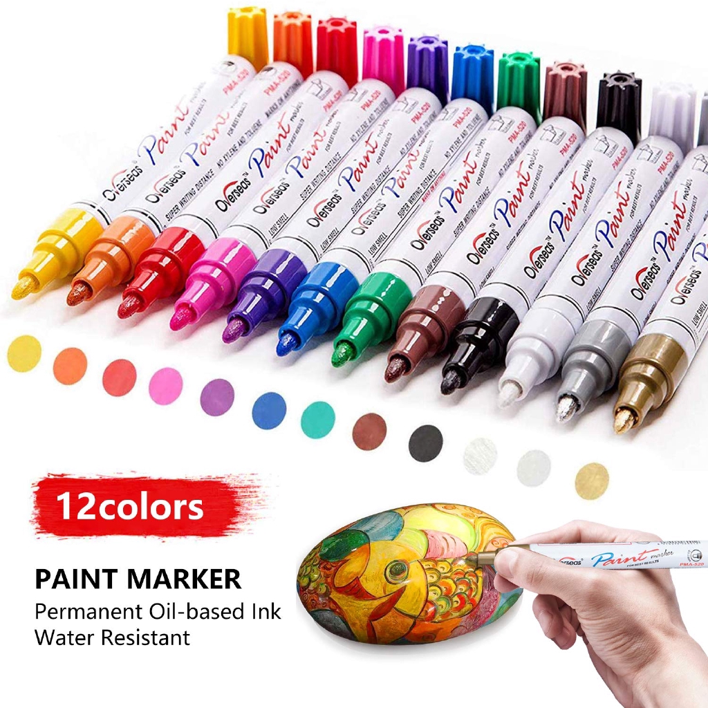 Markers For Glass Painting