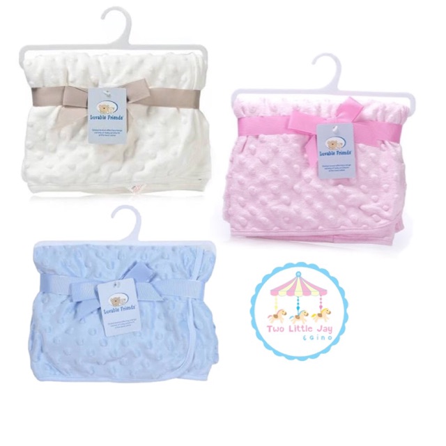 แท้ 100 Luvable Friends Pimple Blanket ผ้าห่มไมโครไฟเบอร์ นุ่มมาก