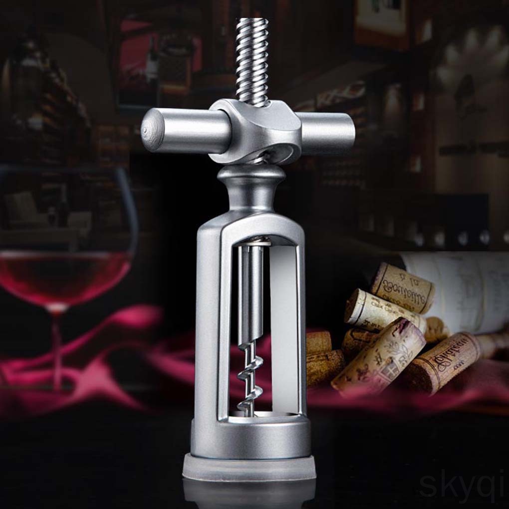 Automatic Wine Corkscrew Bottle Opener Foil Cutter Set Portable