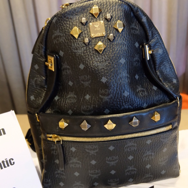 Mcm Backpack Size M Shopee Thailand