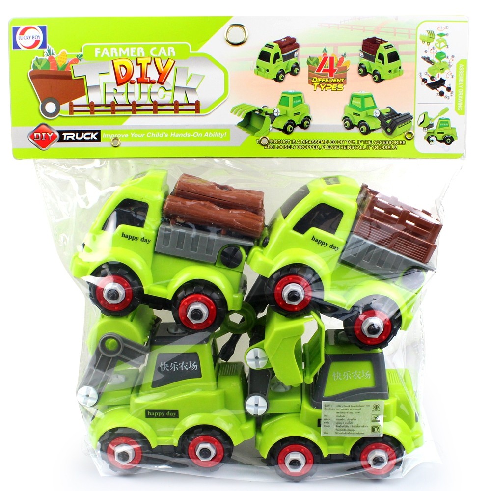 Telecorsa Farmer Car (D.I.Y. Truck) Model Toy TruckDrillingFarmcar