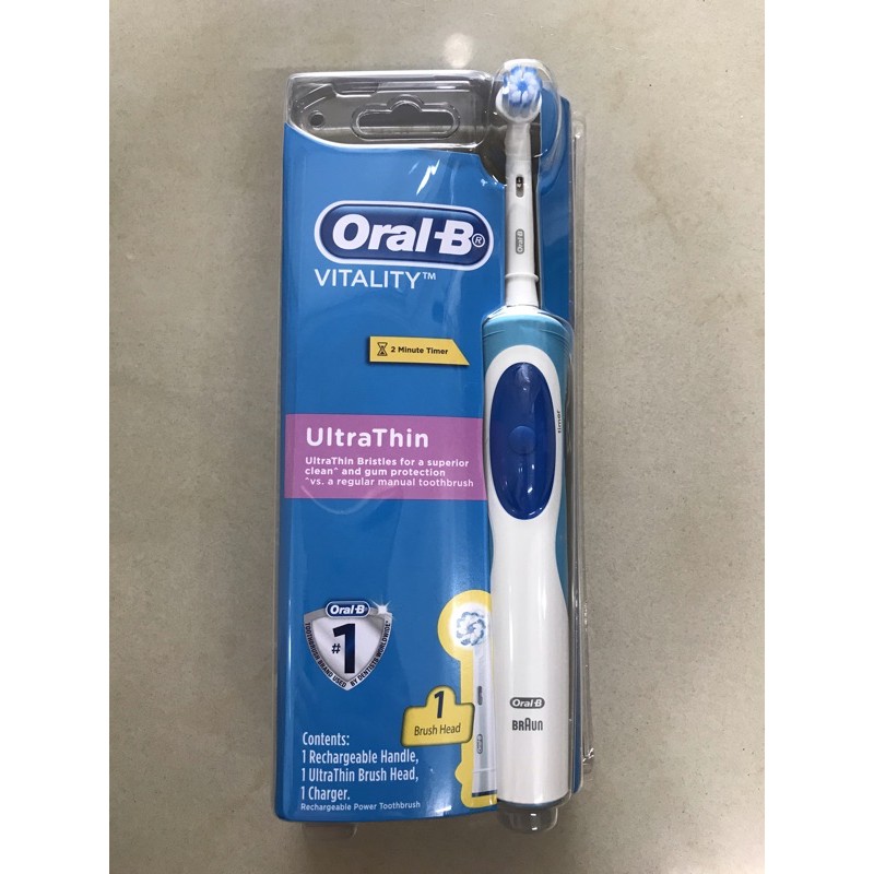 OralB แปรงสีฟันไฟฟ้ารุ่น Vitality UltraThin niporn.s ThaiPick