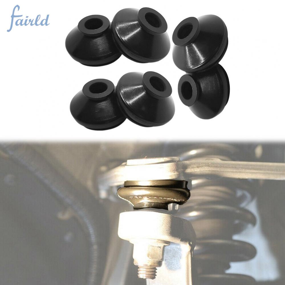6xset Black Rubber Tie Rod End And Ball Joint Dust Boots Cover Universal fairland.th ThaiPick