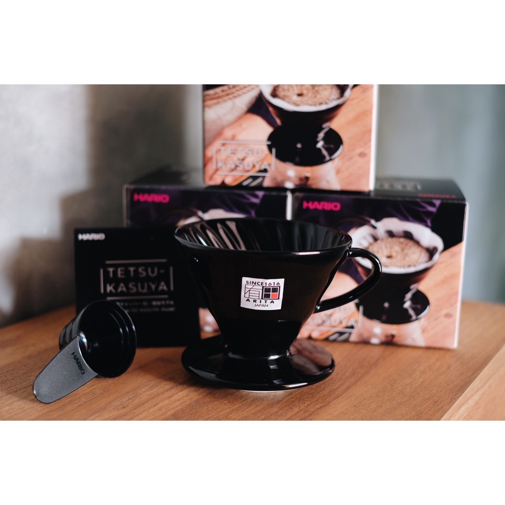 [พร้อมส่ง ของแท้] HARIO V60 Dripper 02 Tetsu Kasuya Model KDC02B